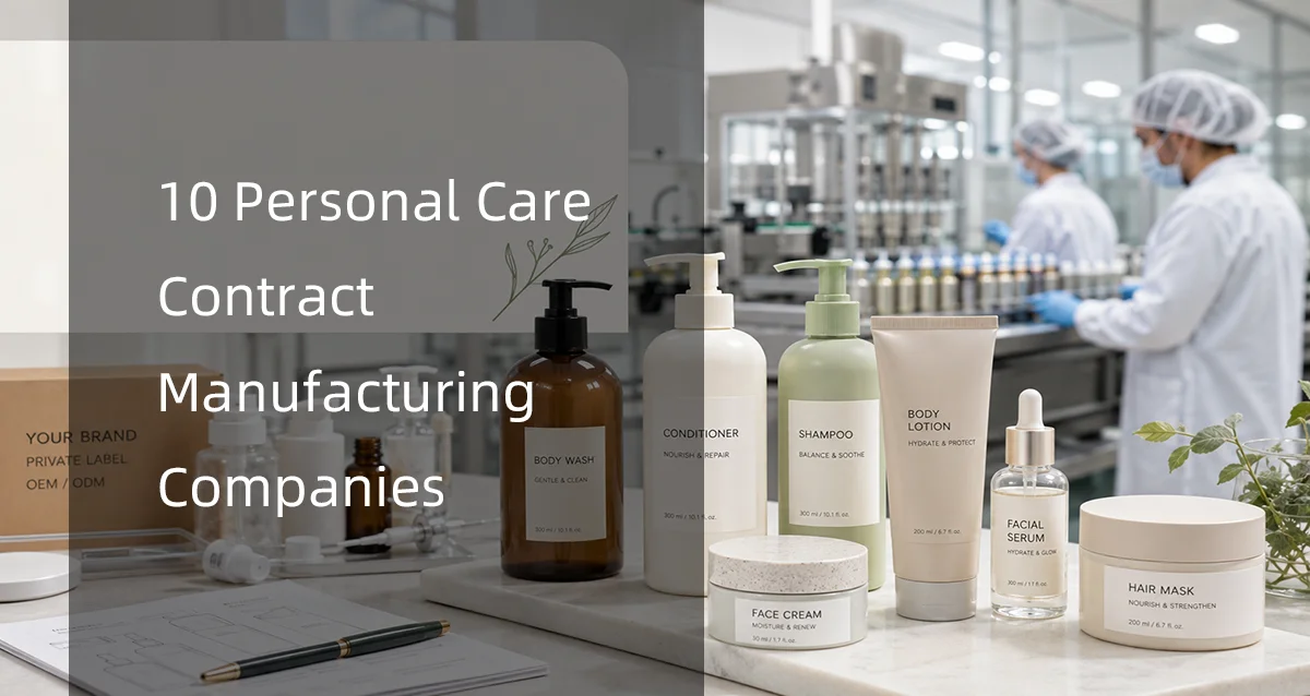 Top 10 Personal Care Contract Manufacturing Companies for Beauty Brands